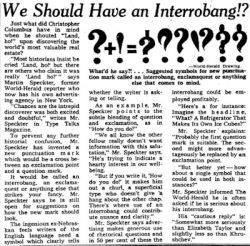 InterrobangWorldHerald27May62.jpg